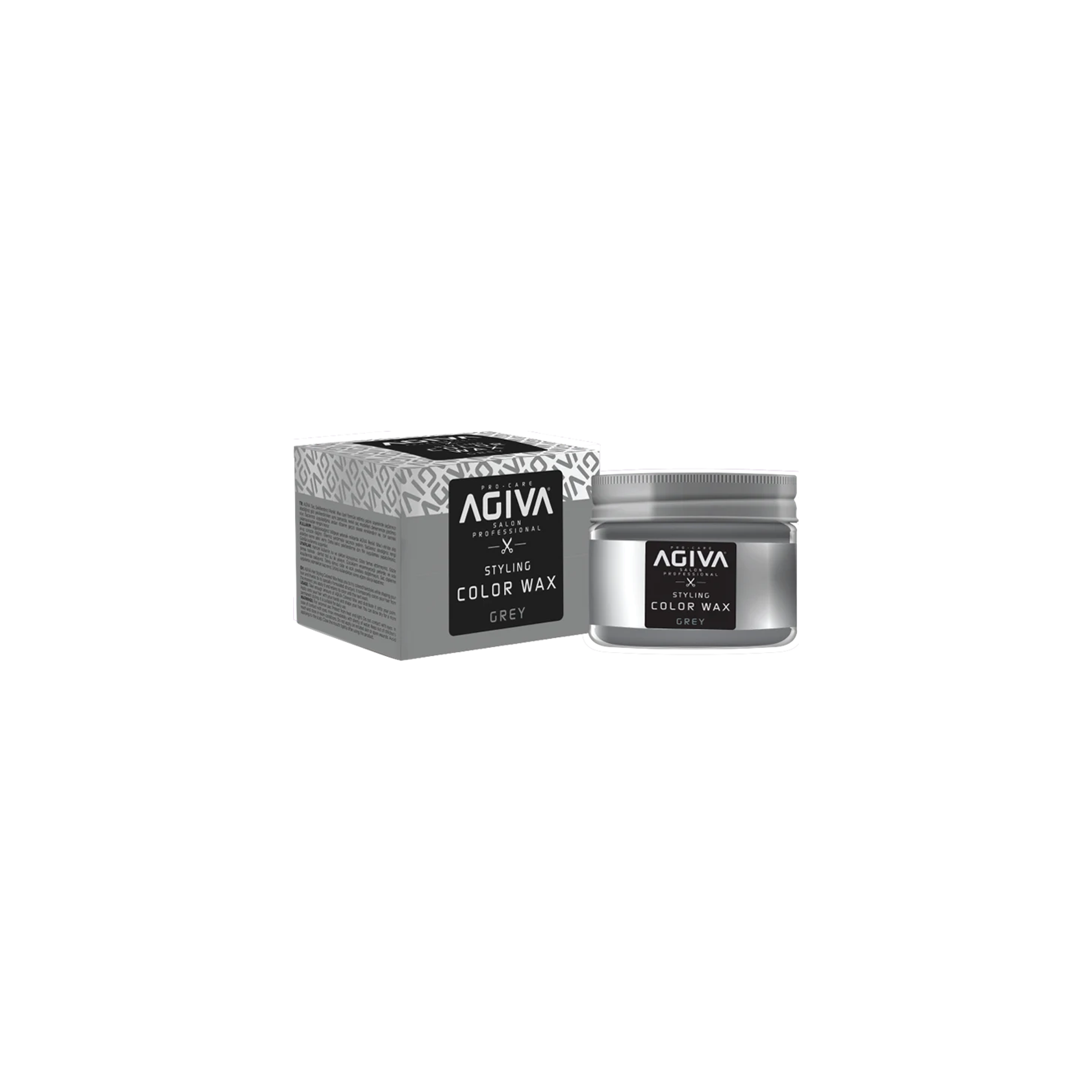 Agiva Hair Styling Color Wax Grey 120ML